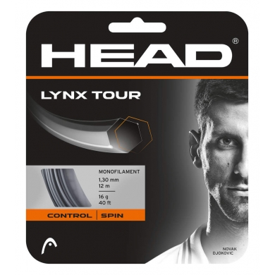 Head Tennis String Lynx Tour (Control+Spin) grey 12m Set