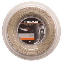 Head Tennis String Lynx Tour (Control+Spin) champagne brown 200m roll