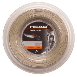 Head Tennis String Lynx Tour (Control+Spin) champagne brown 200m roll