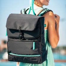 Head Tennis Backpack Coco (26 Litre) black/mint green