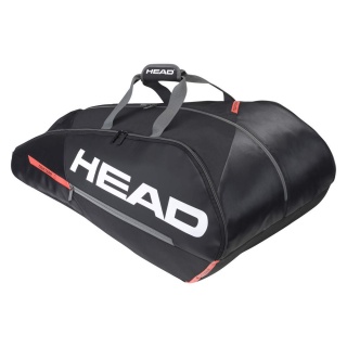 Head Tennis Racketbag Tour Team (Racket bag, 3 main compartments) black/orange <b>12R</b>