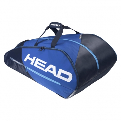 Head Tennis Racketbag Tour Team (Racket bag, 3 main compartments) blue/navy blue <b>12R</b>