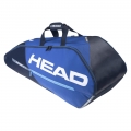 Head Tennis Racketbag Tour Team (Racket bag, 2 main compartments) blue/navy blue <b>6R</b>