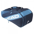 Head Tennis Racketbag Elite Allcourt (Racket bag, 2 main compartments) blue