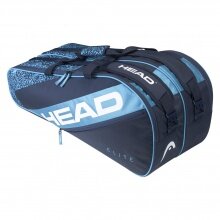 Head Tennis Racketbag Elite (Racket bag, 2 main compartments) blue/navy blue <b>9R</b>