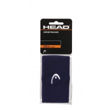 Head Sweatband Wrist Jumbo Logo navy - 2 pieces