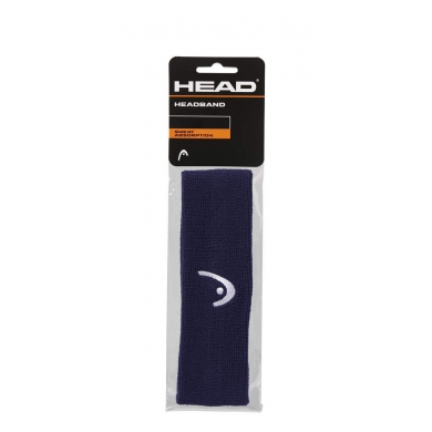 Head Headband Logo navy - 1 piece