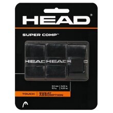 Head Overgrip Super Comp 0.5mm black 3-pack