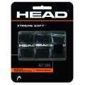 Head Overgrip Xtreme Soft 0.5mm (Allround/smooth/perforated/grippy) black 3-pack