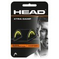 Head Vibration Dampener Xtra Damp black/yellow 2-pack