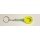 Head Keyring Mini Tennis Racket Extreme Yellow - 1 Piece