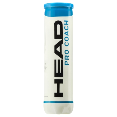 Head Tennis Balls Pro Coach Can of 4