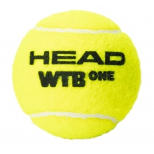 Head Tennis Balls Premium WTB One - official ball of the WTB - pack of 4