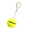 Head Keychain Mini-Tennis Ball 3.5cm Yellow - 1 Piece