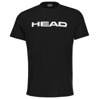 Head Tennis T-shirt Club Basic 2023 (Mixed Fabric) Black/White Men