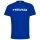 Head Tennis T-shirt Club Ivan (Mixed Fabric) Royal Blue/White Men