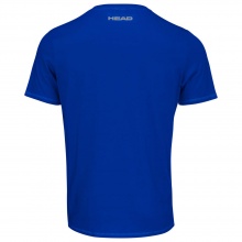 Head Tennis T-shirt Club Ivan (Mixed Fabric) Royal Blue/White Men