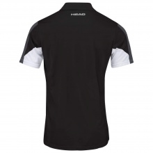 Head Tennis Polo Club Technical (Moisture Transfer Microfiber Technology) black Men's