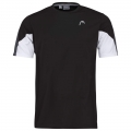 Head Tennis T-Shirt Club Technical (Moisture Transfer Microfiber Technology) black Men's