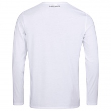 Head Tennis Long Sleeve Shirt Club Cliff (Cotton Blend) White Men