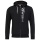 Head Hoodie with Hood Club Fynn Fullzip black/white Men's