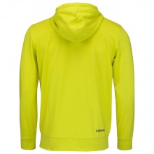 Head Hoodie with Hood Club Fynn Fullzip Yellow Men's