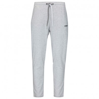 Head Tennis Trousers Pant Club Byron Long Grey Melange Men's