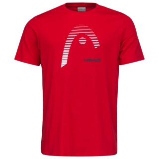 Head Tennis T-shirt Club Carl Red/White Men's