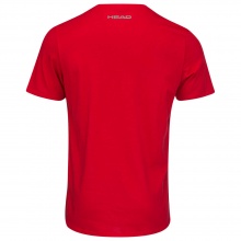 Head Tennis T-shirt Club Carl Red/White Men's