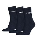 Head Tennis Socks Crew Club Black Men - 3 Pairs