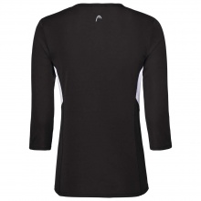 Head Tennis-3/4 Long Sleeve Shirt Club Tech black Women