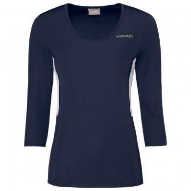 Head Tennis 3/4-Sleeve Shirt Club Tech dark blue Women