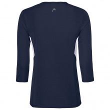 Head Tennis 3/4-Sleeve Shirt Club Tech dark blue Women