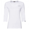 Head Tennis-3/4 Long Sleeve Shirt Club Tech white/white Women