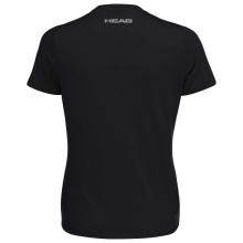 Head Tennis Shirt Club 22 Lucy (Mixed Fabric) Black Ladies