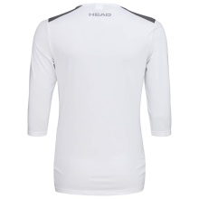 Head Tennis Long Sleeve Shirt Club 22 Tech 3/4 Shirt White Ladies