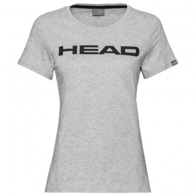 Head Tennis Shirt Club Lucy (Mixed Fabric) Grey Melange/Black Women