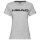 Head Tennis Shirt Club Lucy (Mixed Fabric) Grey Melange/Black Women