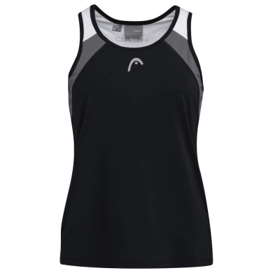 Head Tennis Tank Club 22 Tank Top (Racer Back) Black Ladies