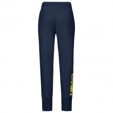 Head Tennis Pants Club Rosie long dark blue/yellow Women