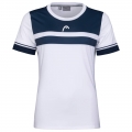 Head Tennis Shirt Performance white/dark blue Women