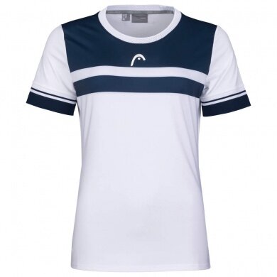 Head Tennis Shirt Performance white/dark blue Women