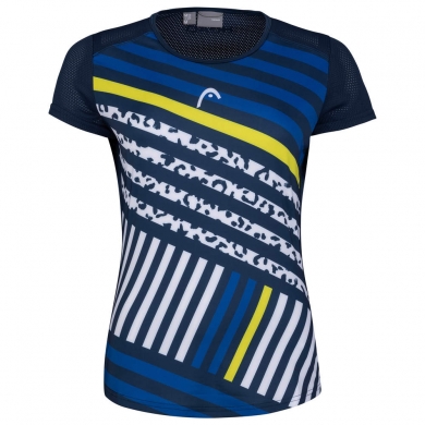 Head Tennis-Shirt Sammy Graphic Print dark blue Women