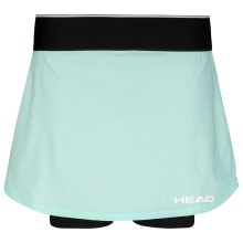 Head Tennis Skirt with Inner Shorts Robin Mint Green/Black Women