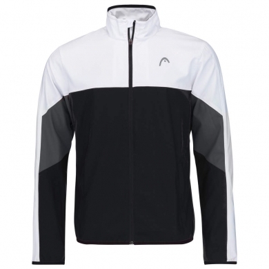 Head Training Jacket Tennis Club (modern, sporty) black/white boys