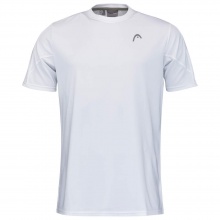 Head Tennis T-shirt Club Technical (Moisture Transfer Microfiber Technology) white Boys