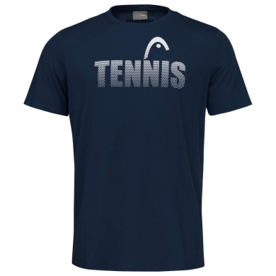 Head Tennis T-shirt Club Colin (Cotton Blend) Dark Blue Boys