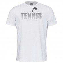 Head Tennis T-Shirt Club Colin (Cotton Blend) White Boys