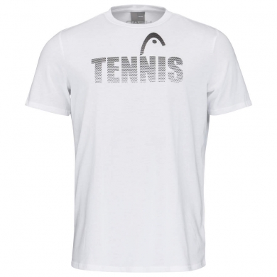 Head Tennis T-Shirt Club Colin (Cotton Blend) White Boys