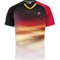 Head Tennis T-shirt DTB Striker black/red Boys